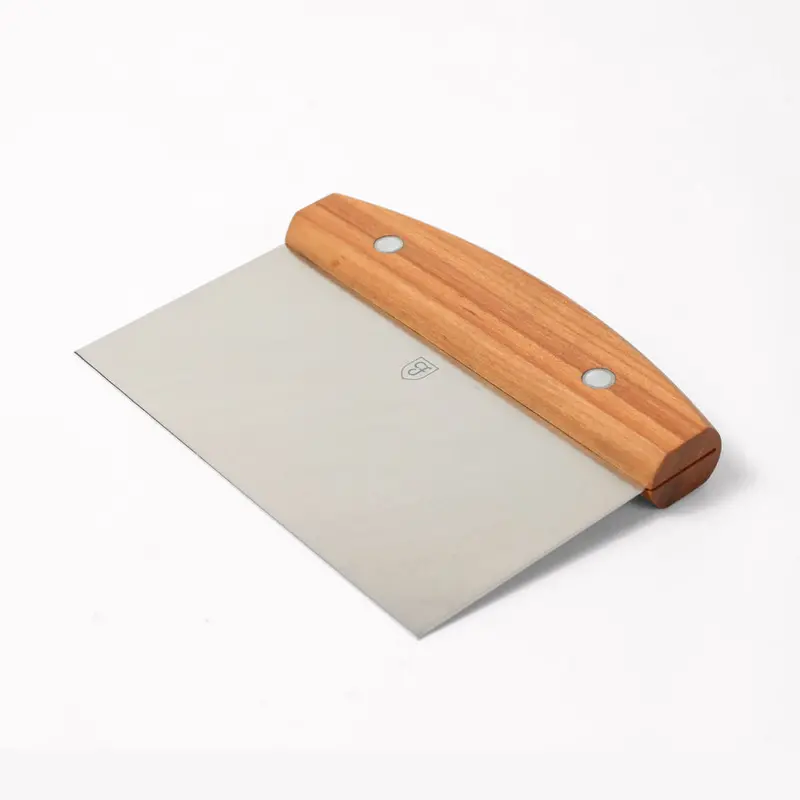 Stainless Steel Bench Scraper For Dough And Baking Prep 1
