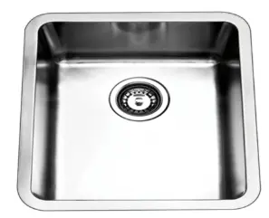 Stainless Steel Undermount Single-Bowl Kitchen Sink – 440Mm Round Corners 1