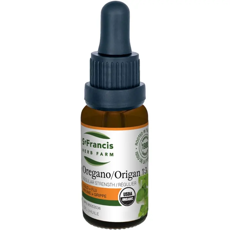 Standard-Strength Oregano Oil (1:3) – St. Francis, 15 Ml 1
