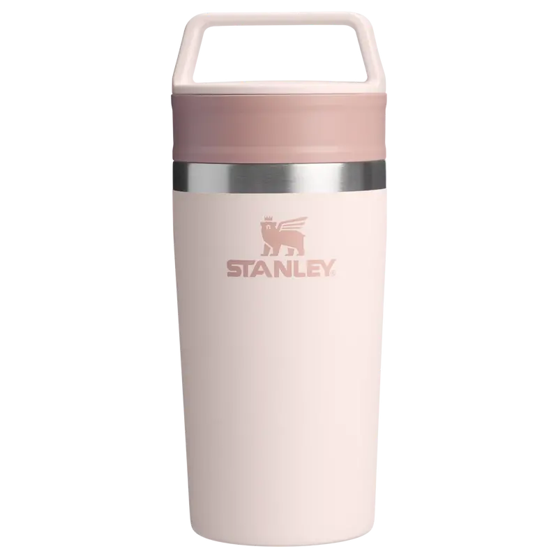 Stanley Café-To-Go Travel Mug – 350Ml Rose Quartz Vacuum-Insulated Commuter Cup 1