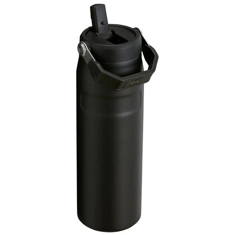 Stanley Iceflow Flip Straw Bottle 2.0 – 0.7L Matte Black Vacuum-Insulated Tumbler 1