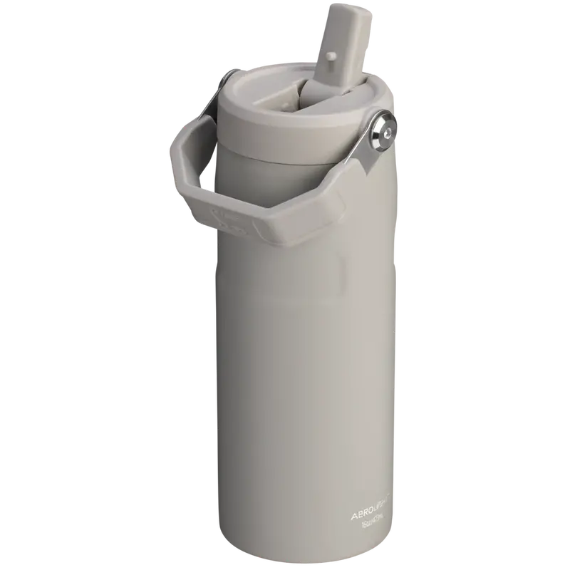 Stanley Iceflow Flip Straw Bottle 2.0 – 470Ml Ash Gray Leak-Resistant Hydration Bottle 1
