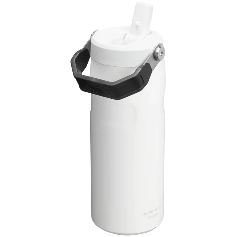 Stanley Iceflow Flip Straw Bottle 2.0 – 470Ml Chalk White Lightweight Travel Bottle 1