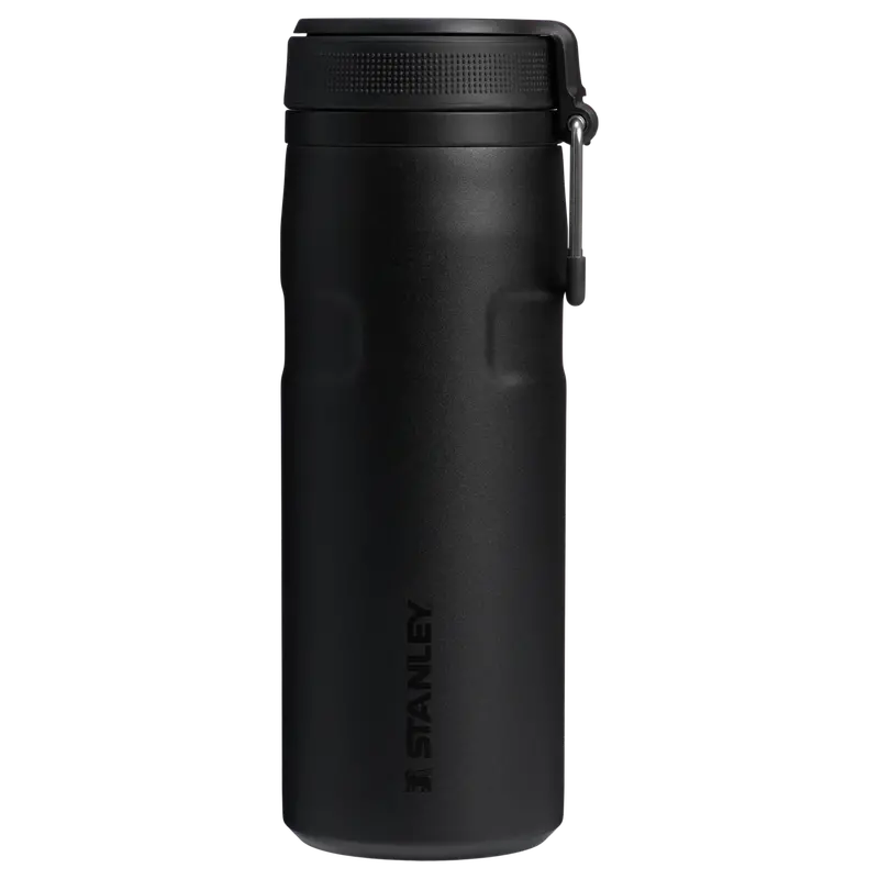 Stanley Iceflow Twist-Flip Insulated Water Bottle – 0.47L In Matte Black 1