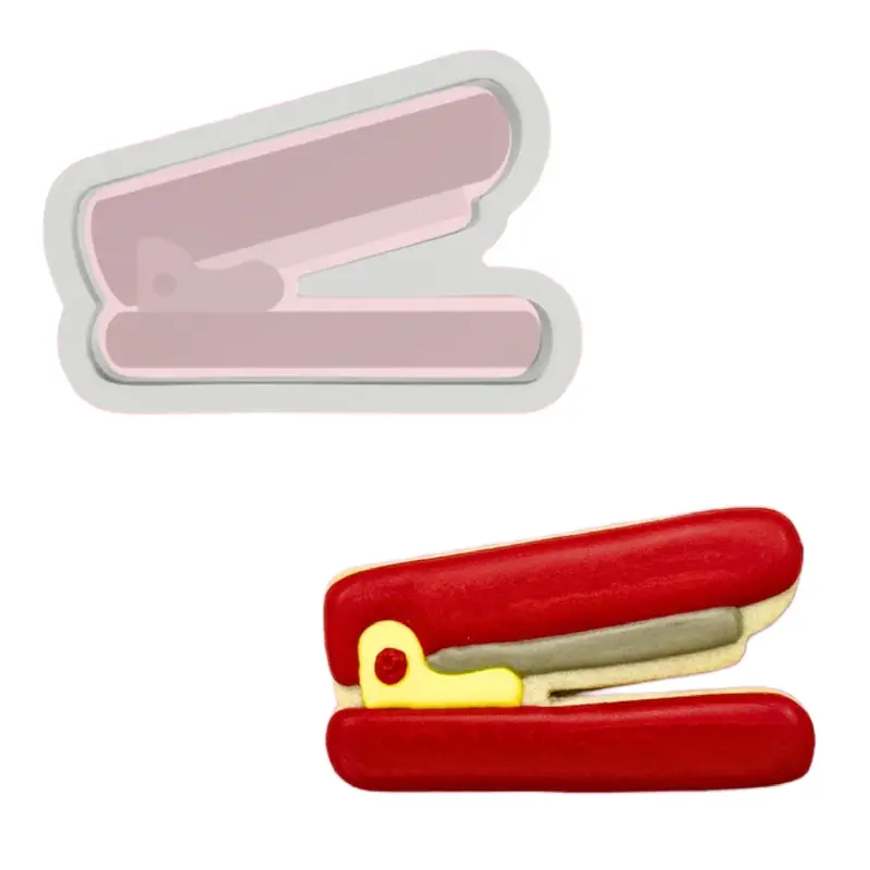Stapler-Shaped Cookie Cutter For Baking And Decorating 1