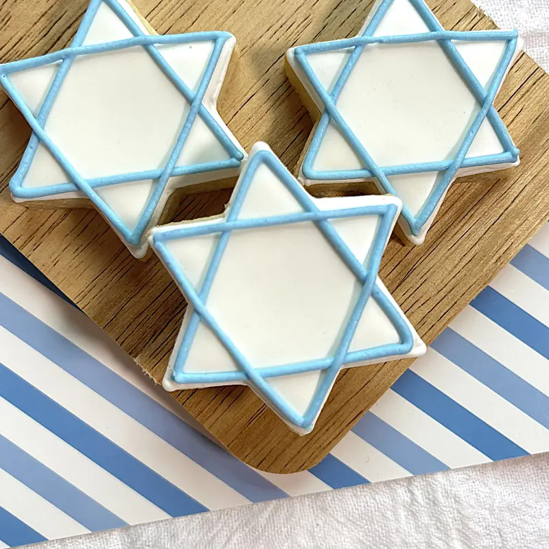 Star Of David Cookie Cutter – Symbolic Jewish Holiday Baking Tool 1