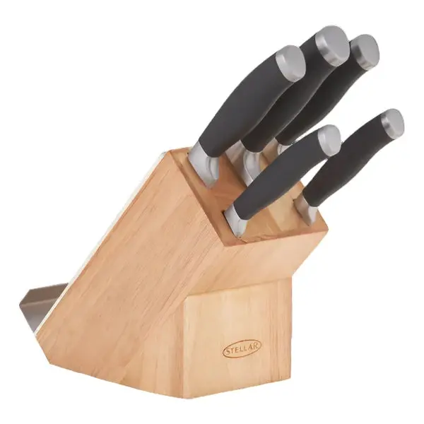 Stellar James Martin 5-Piece Knife Block Set – Curated Chef’S Collection (Ij60) 1