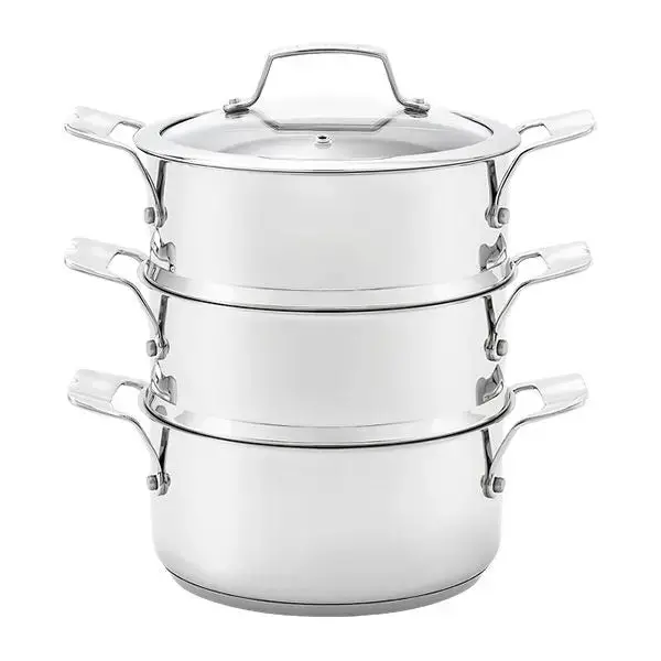 Stellar Premium 20Cm Multi-Tier Steamer Kit For Healthy Cooking 1