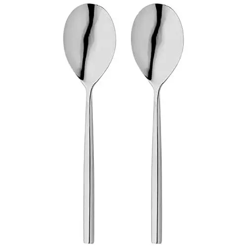 Stellar Rochester 2-Piece Stainless Steel Serving Spoon Set (Bl34) 1
