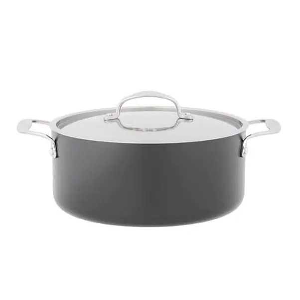 Stellar S636 24Cm Hard-Anodised 5L Casserole Dish From Element Series 1