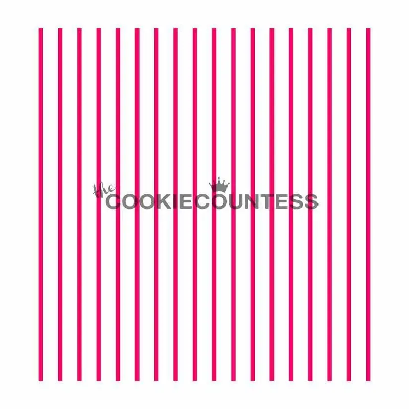 Subtle Pinstripe Pattern Stencil 1