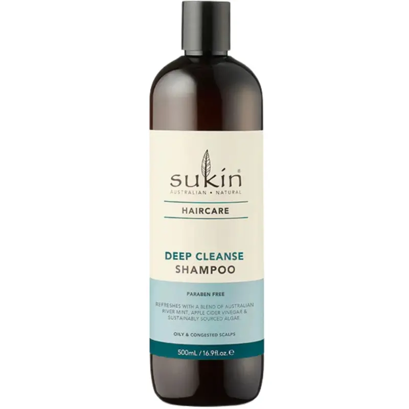 Sukin Deep Cleanse Shampoo – 500 Ml Clarifying, Scalp-Balancing Formula 1