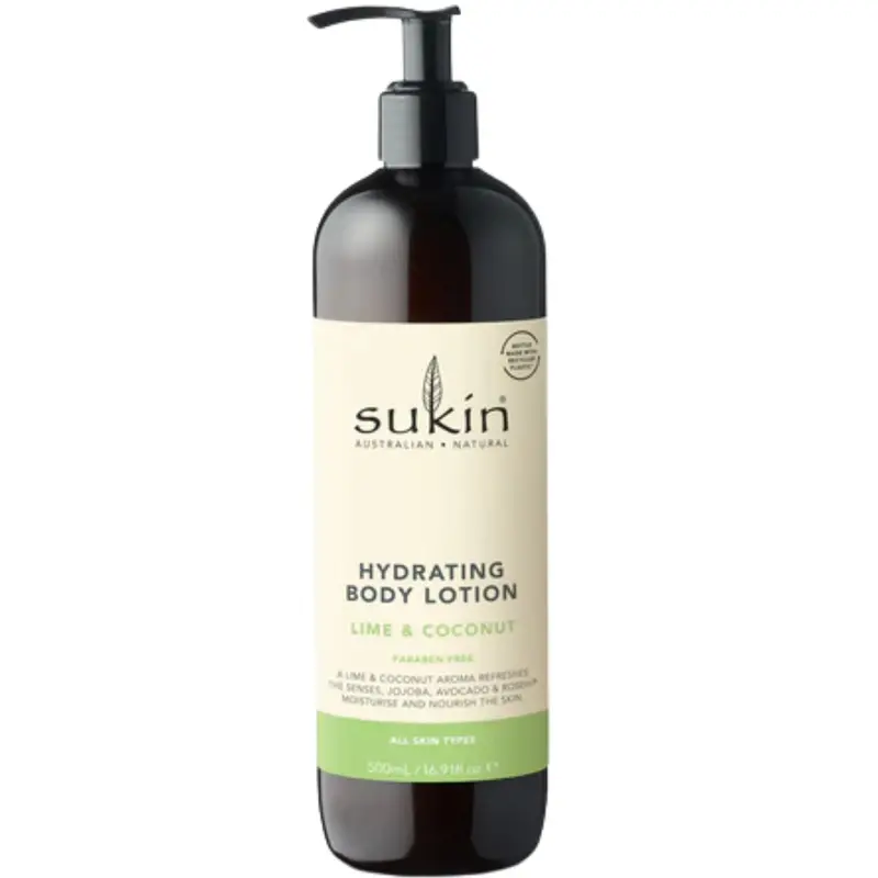 Sukin Lime & Coconut Hydrating Body Lotion – 500 Ml Zesty, Nourishing Formula 1