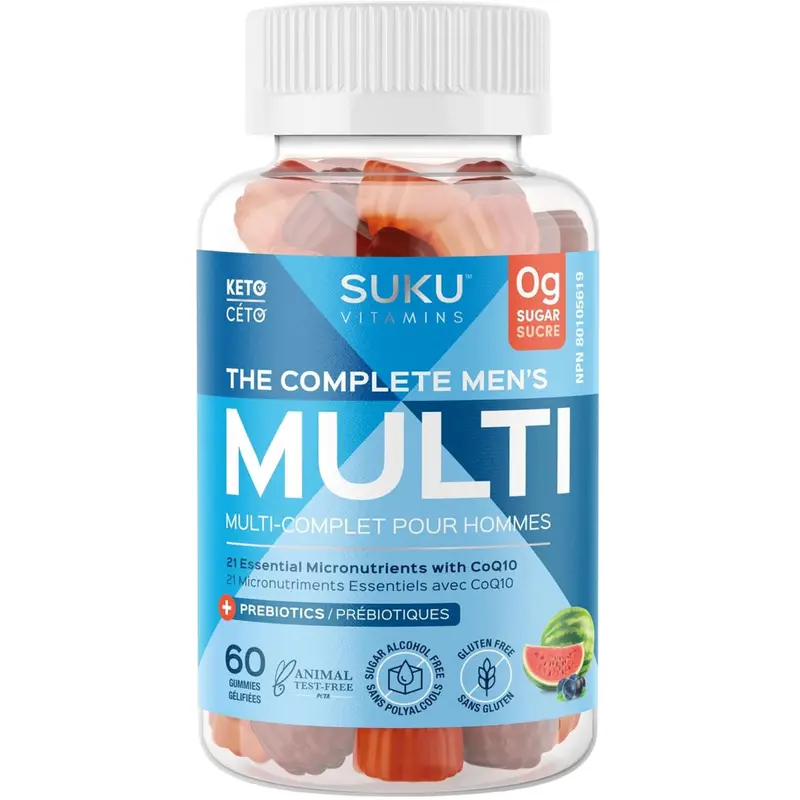 Suku Complete Men'S Multivitamin Gummies – 60 Count 1