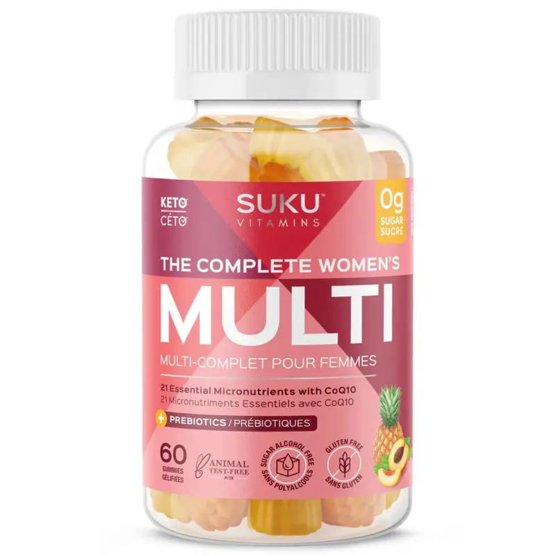 Suku Complete Women’S Multivitamin Gummies – 60 Count 1