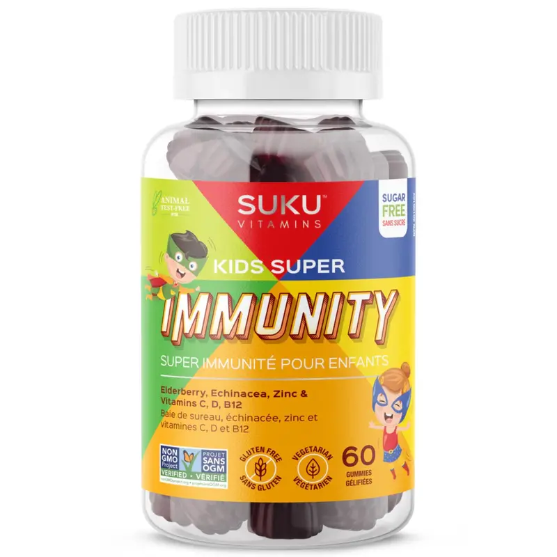 Suku Kids Immune Support Gummies – 60 Count 1
