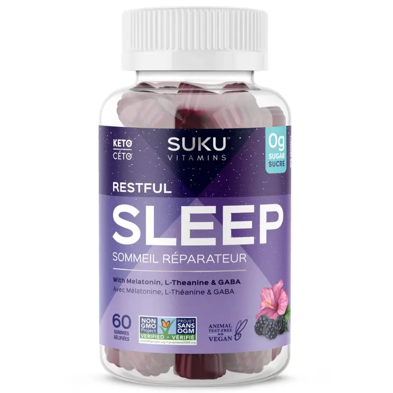 Suku Restful Sleep Support Gummies – 60 Count 1