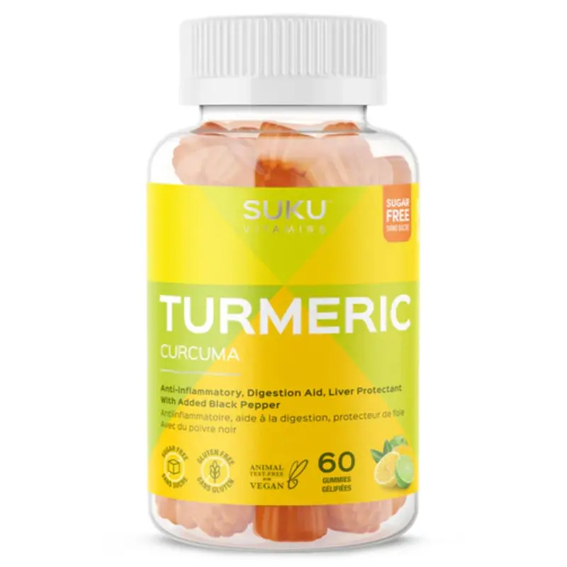 Suku Turmeric Immunity Gummies – 60 Count 1