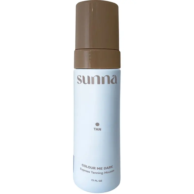 Sunna Colour Me Dark Express Tanning Mousse – Fast-Drying Self-Tan – 210 Ml 1