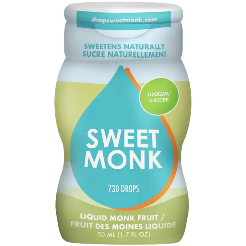 Sweetmonk Pure Monk Fruit Liquid Sweetener – Zero-Calorie, Natural Alternative, 50Ml 1