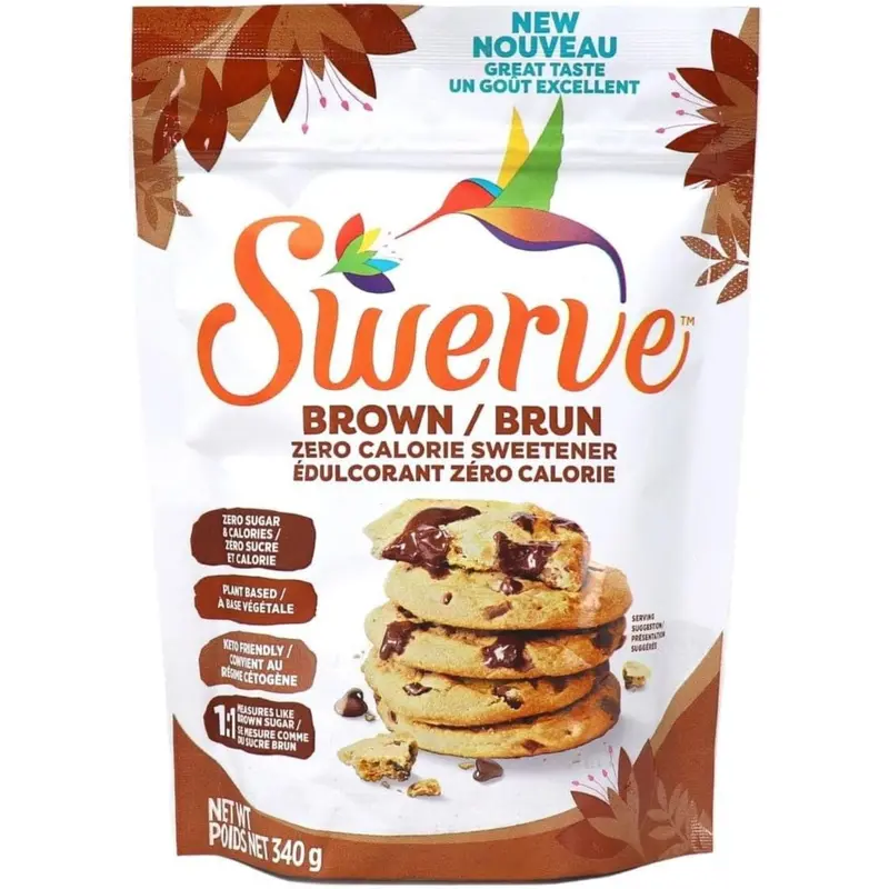 Swerve Brown Sugar Substitute – Zero-Calorie Sweetener (340 G) 1