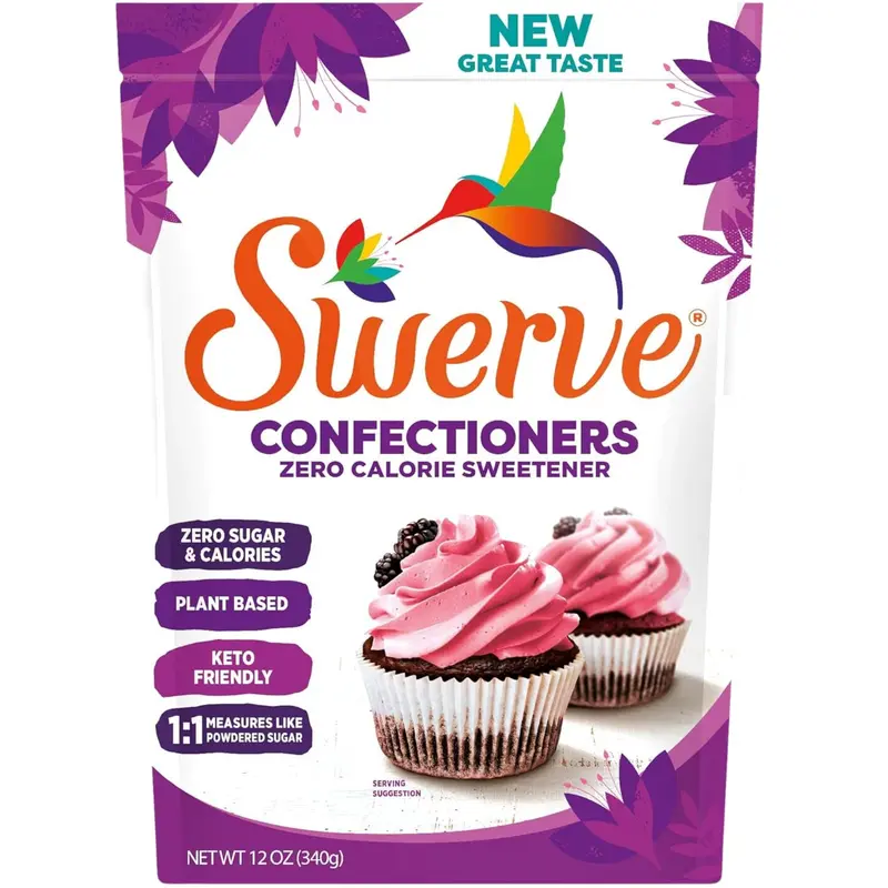 Swerve Confectioners Sweetener – Ultra-Fine Zero-Calorie Option (340 G) 1
