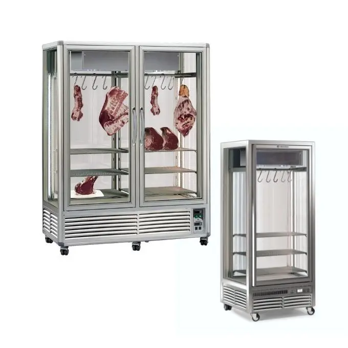 Tecfrigo Da-1152 Upright Dry-Aged Meat Display Case 1