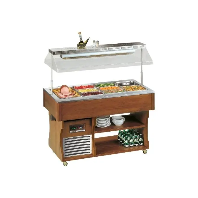 Tecfrigo Isola Series Hot Bain-Marie – Premium Stainless Steel Design 1