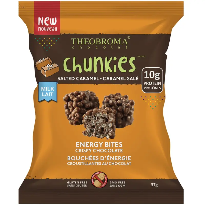 Theobroma Salted Caramel Milk Chocolate Energy Bites - 37 G 1