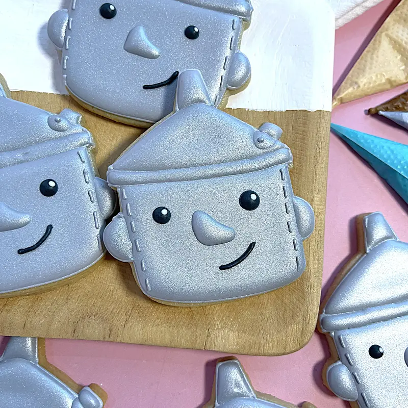 Tin Man Cookie Cutter – Heavy-Duty Metal Shape 1