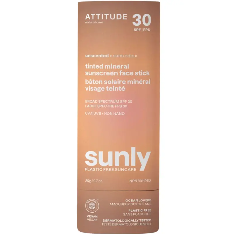 Tinted Mineral Sunscreen Stick – Face Use, Spf 30, 20G 1