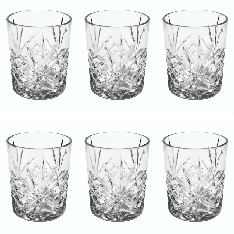 Tipperary Crystal Belvedere Whiskey Tumbler Set – 6 Pieces 1
