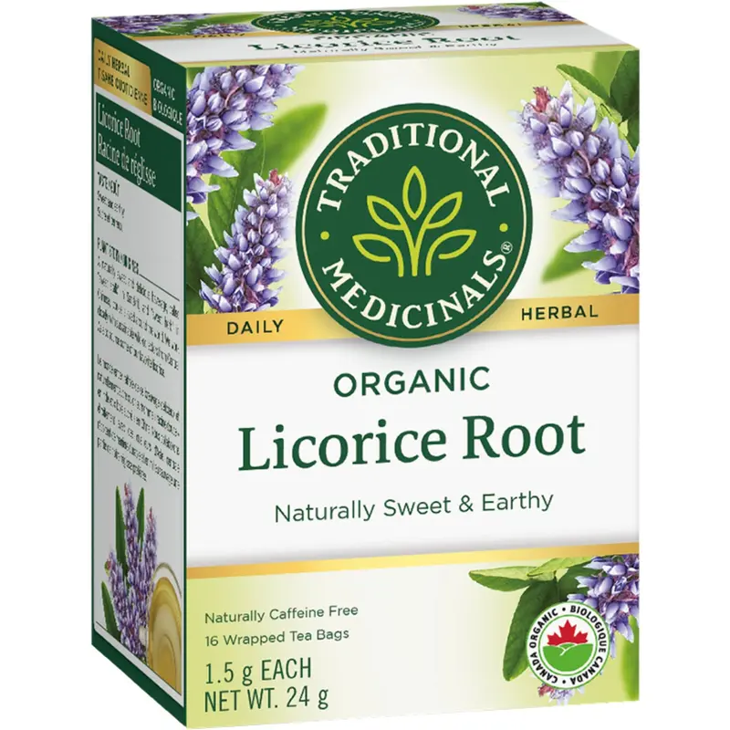 Traditional Medicinals Organic Licorice Root Herbal Tea – 16 Tea Bags 1
