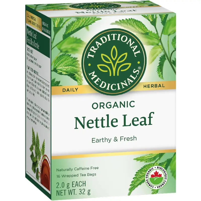 Traditional Medicinals Organic Nettle Leaf Herbal Tea – 16 Tea Bags 1