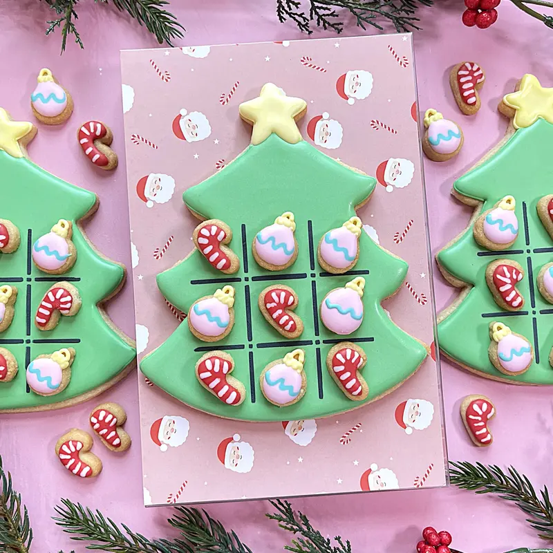 Tree Tic Tac Toe Stl Cookie Cutter Set – Digital File 1