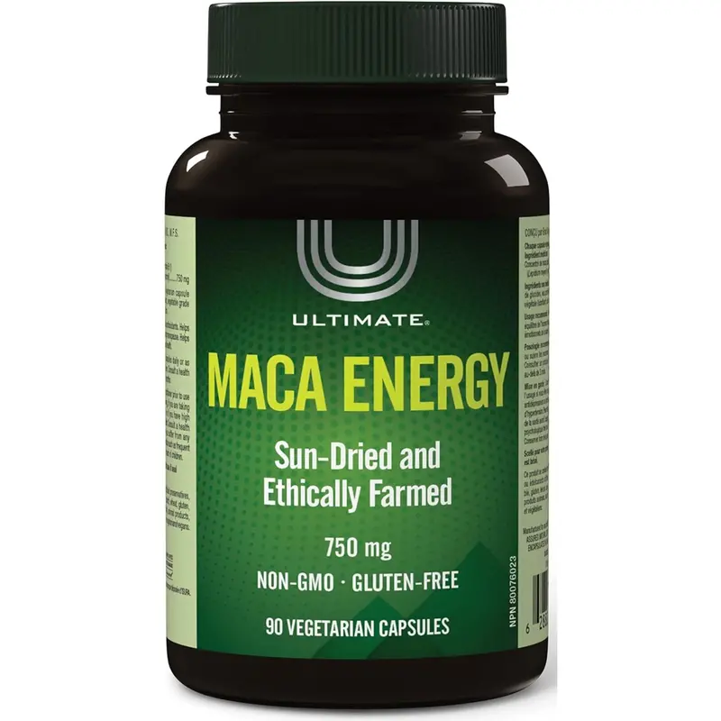 Ultimate Maca Energy Capsules – Adaptogenic Herbal Support, 90 Count 1