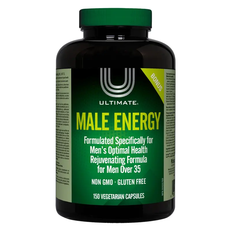 Ultimate Male Energy Supplement – Bonus Size, 150 Capsules 1