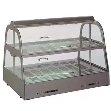 Unis Loire Hot Food Display Cabinet – Sleek Countertop Warm Holding Unit 1