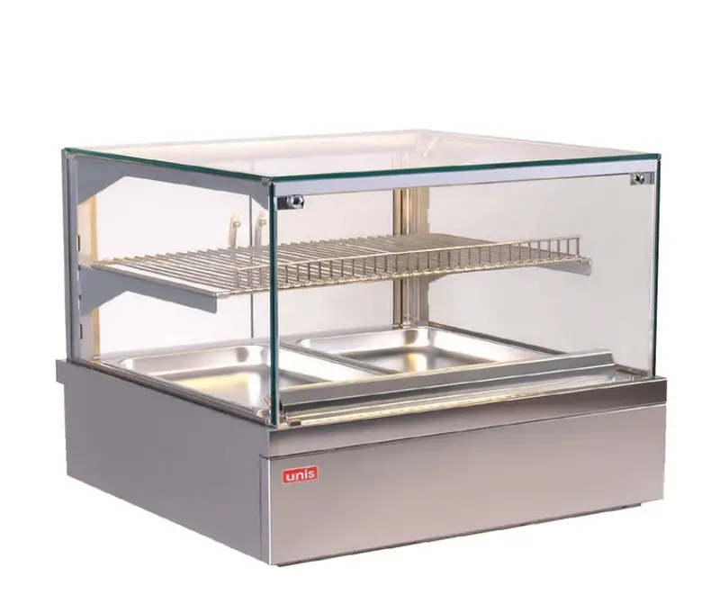 Unis Une-Tha2Thl Dual-Tier Low-Height Heated Display Cabinet 1