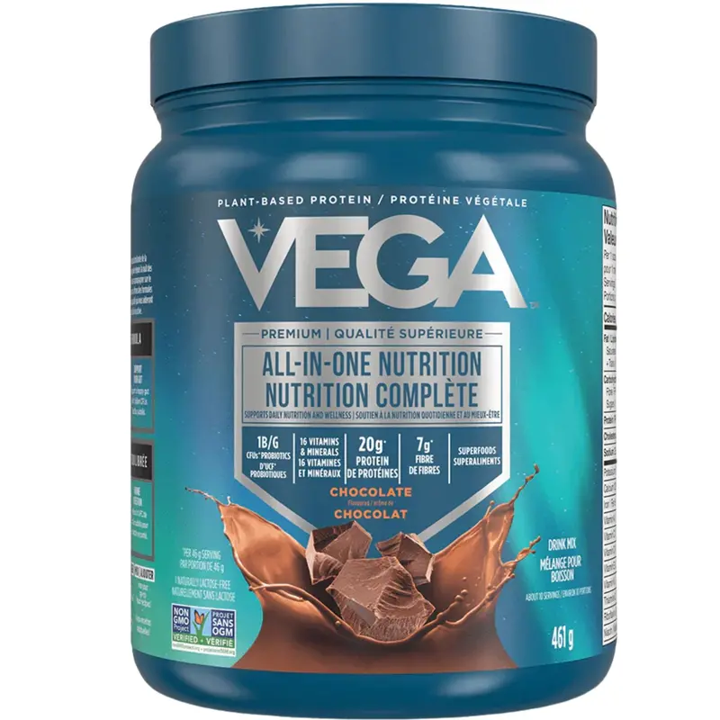 Vega All-In-One Plant-Based Nutrition Powder – Chocolate Flavor (461 G) 1