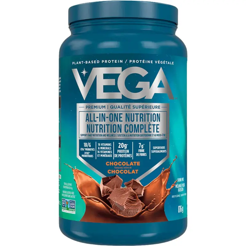 Vega All-In-One Plant-Based Nutrition Powder – Chocolate Flavor (876 G) 1