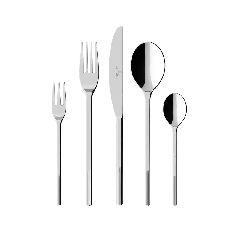 Villeroy & Boch Afina 30-Piece Stainless Steel Cutlery Set 1