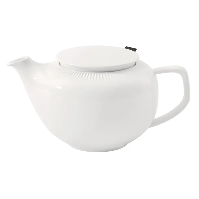Villeroy & Boch Afina Teapot – Ergonomic Ceramic Tea Kettle With Fine Pour Spout 1