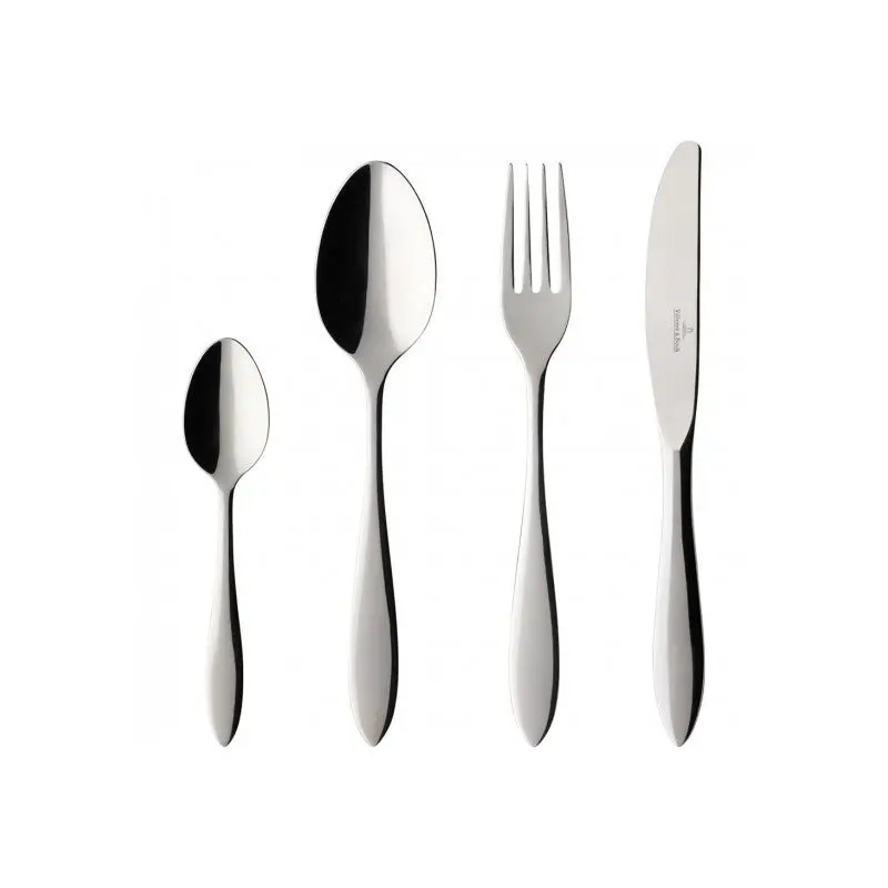 Villeroy & Boch Arthur 30-Piece Cutlery Set – Sleek Polished Stainless Flatware 1