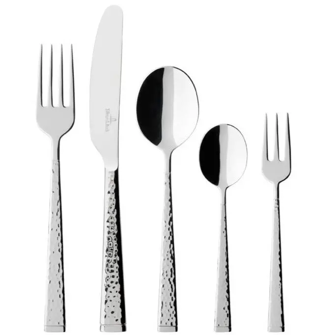 Villeroy & Boch Blacksmith 30-Piece Stainless Steel Flatware Set 1