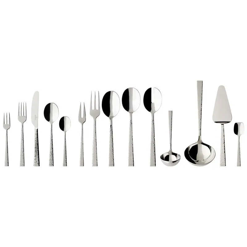 Villeroy & Boch Blacksmith 70-Piece Stainless Steel Cutlery Set With Soup Ladle 1
