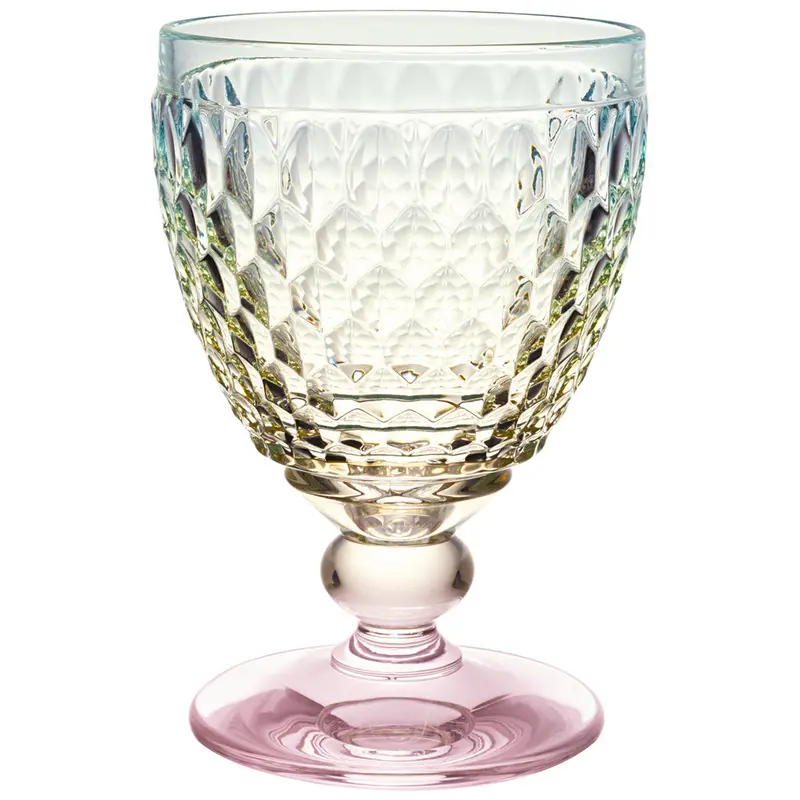 Villeroy & Boch Boston Pearl White Wine Glass Set – 4-Piece Refined Stemware 1