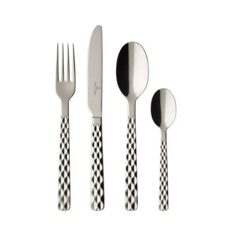 Villeroy & Boch Boston Premium 24-Piece Stainless Steel Cutlery Set 1