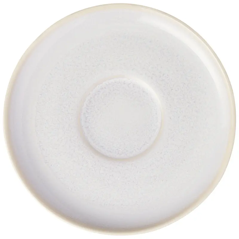 Villeroy & Boch Crafted Cotton Coffee Saucer – 15Cm Soft-Tone Ceramic 1