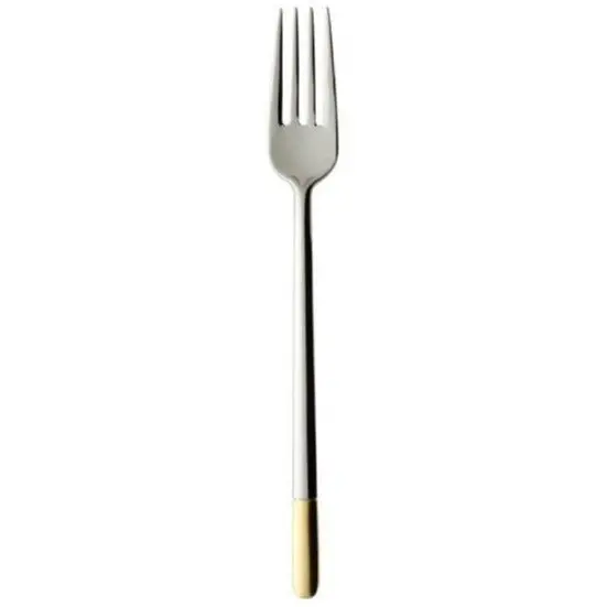 Villeroy & Boch Ella Gold-Trimmed Dessert Fork 1